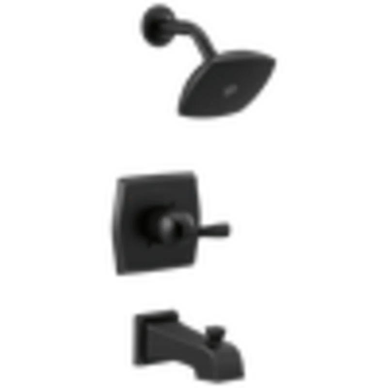 Delta Flynn Monitor 14 Series Tub & Shower Matte Black