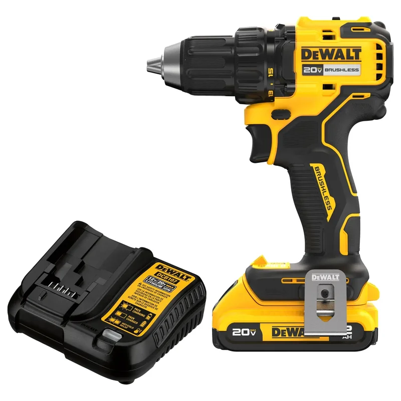 DEWALT 20V MAX* Brushless Cordless 1/2-in. Drill/Driver Kit