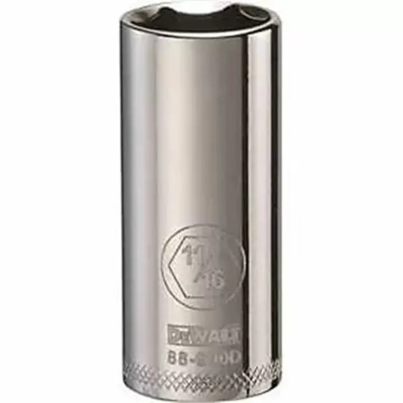 DeWalt 3/8" Drive Deep Sockets (6 Point) 11/16-In.