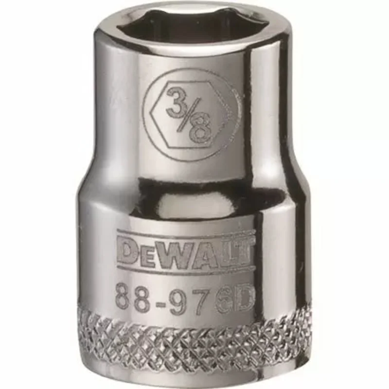 Dewalt 3/8" Drive Standard Length Sockets (6 Point) 3/8-In.