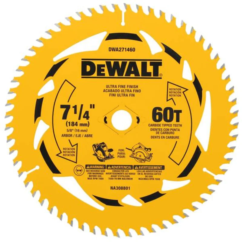 DEWALT 7-1/4" Circular Saw Blades