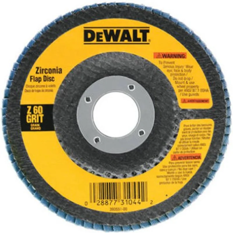 Dewalt HP Flap Discs Type 27 4-Inch by 5/8-Inch