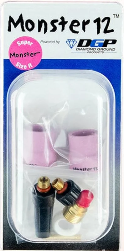 Diamond Ground Monster 12 TIG Nozzle Kit MN12-2-332D
