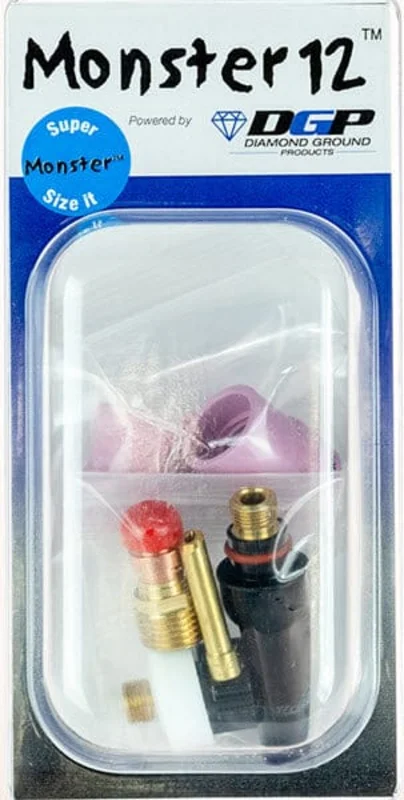 Diamond Ground Monster 12 TIG Nozzle Kit MN12-3-332D