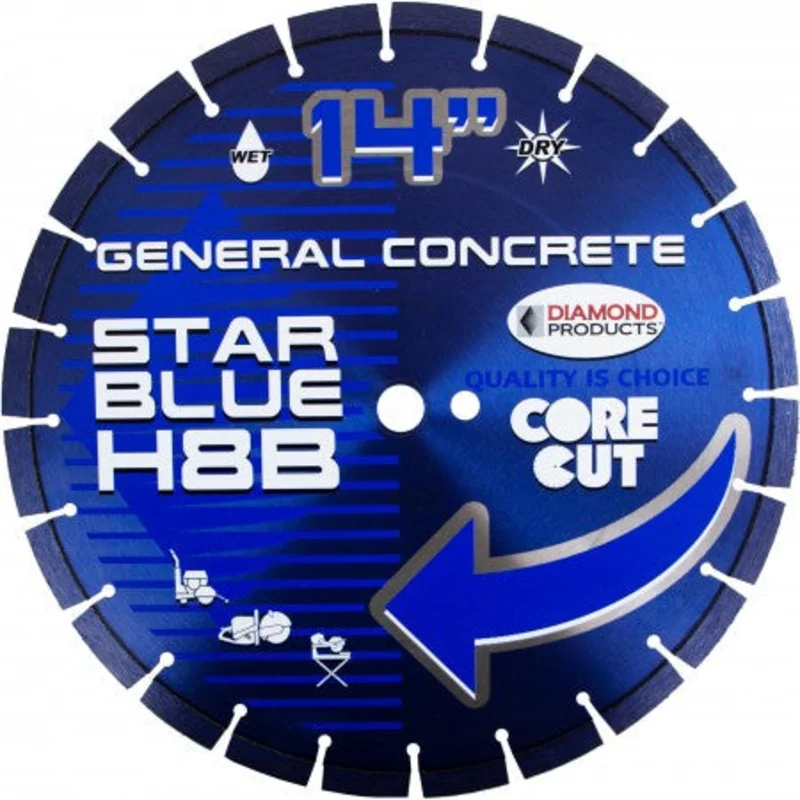 Diamond Products Star Blue High Speed Diamond Blades