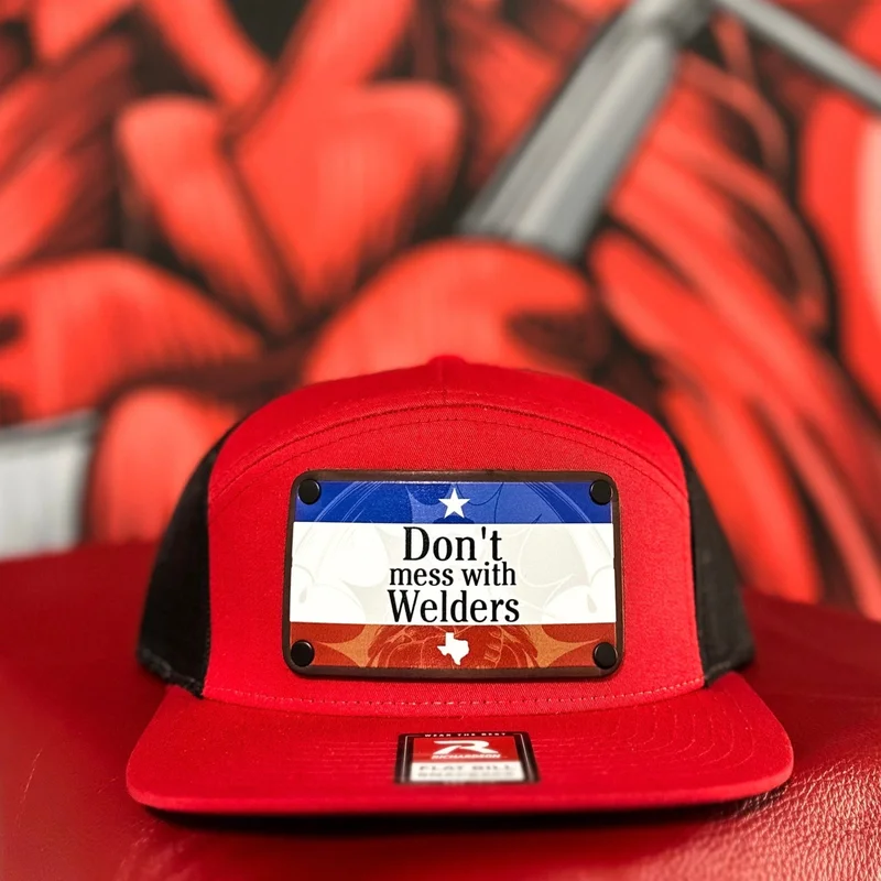 Don't Mess with Welders Baseball Cap Red/Black