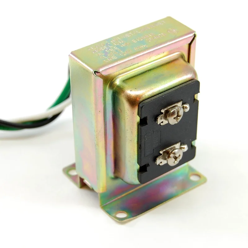 Doorbell transformer, 110-120V AC input, 15-16V AC output