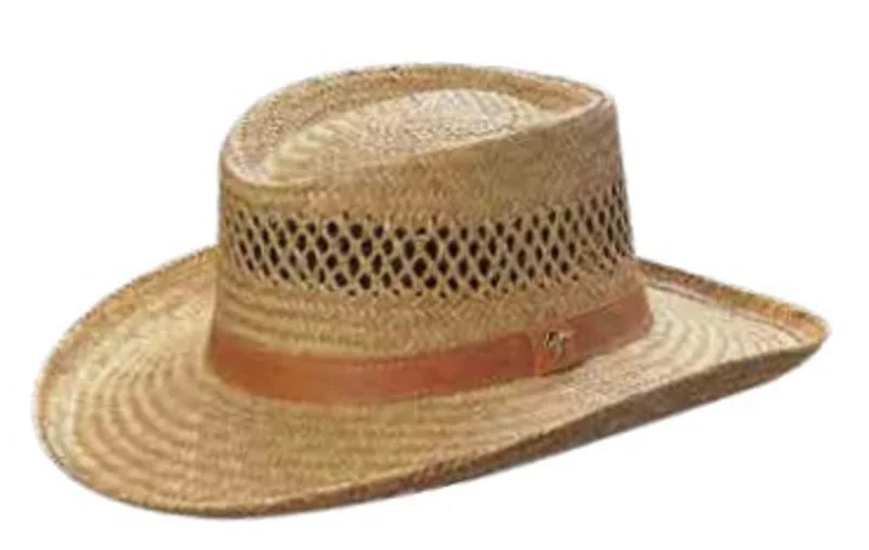 Dorfman Pacific Womens Gambler Hat Natural Assorted Natural