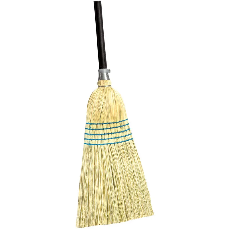 DQB Industries Janitor Broom Brown