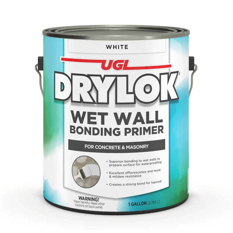 Drylok 1 Gallon Wet Wall Bonding Primer White White