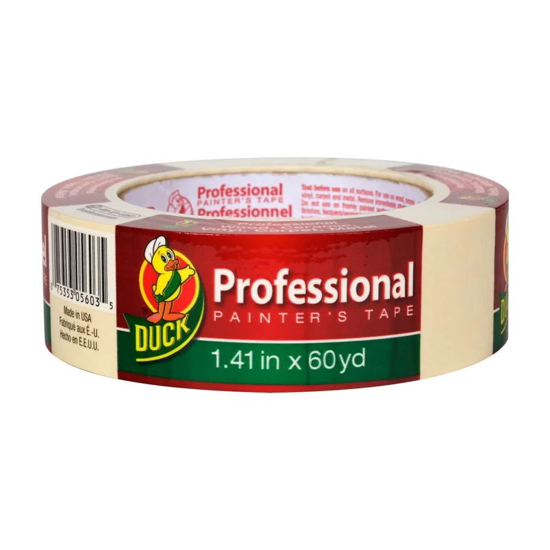 Duck Brand Professional Painter's Tape - Beige, 1.41 in. x 60 yd. Beige