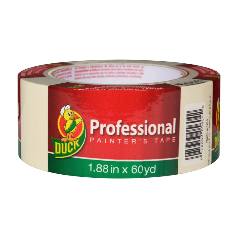Duck Brand Professional Painter's Tape - Beige, 1.88 in. x 60 yard Beige