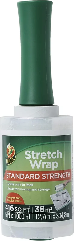 Duck Brand Stretch Wrap Roll Clear