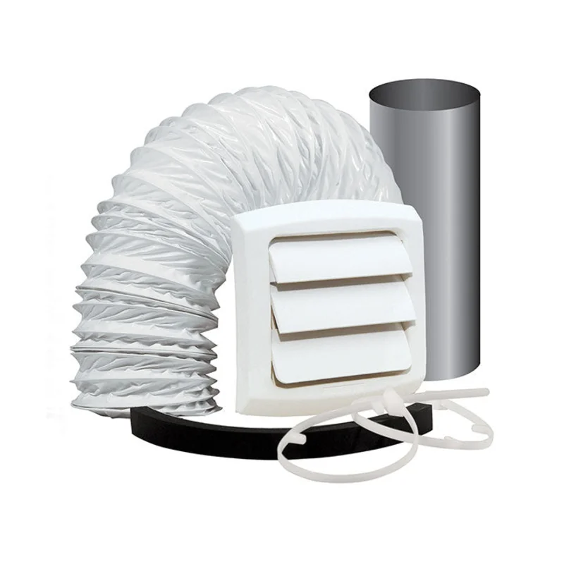 Dundas Jafine ProVent Wall Style Bathroom Fan Vent Kit 3 In. to 4 In.