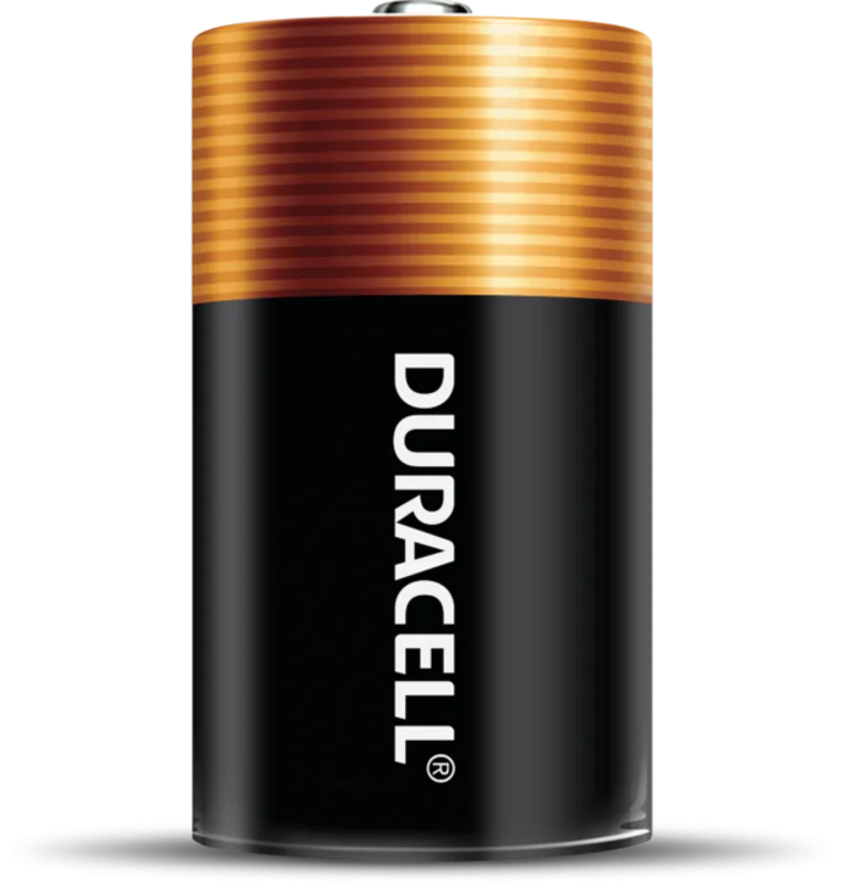Duracell Coppertop D Alkaline Batteries