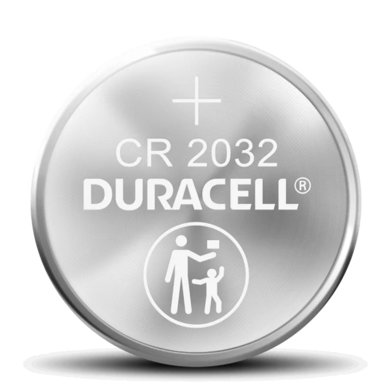 Duracell CR 2032 Lithium Coin Battery with Bitter Coating