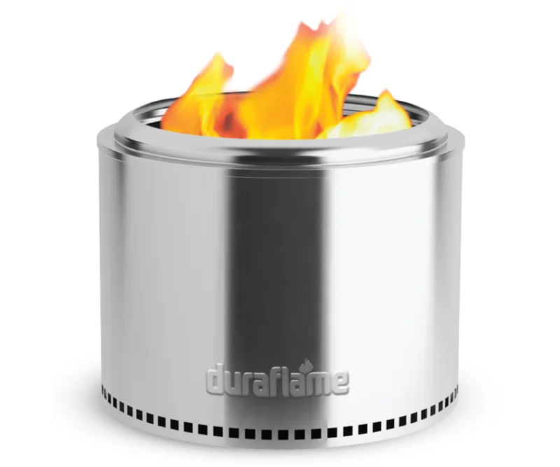 Duraflame Stainless Steel Low Smoke Fire Pit