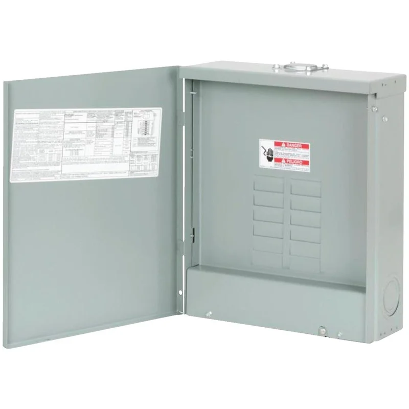 Eaton BR 125A 12-Space 24-Pole Rainproof Plug On Neutral Main Lug Load Center