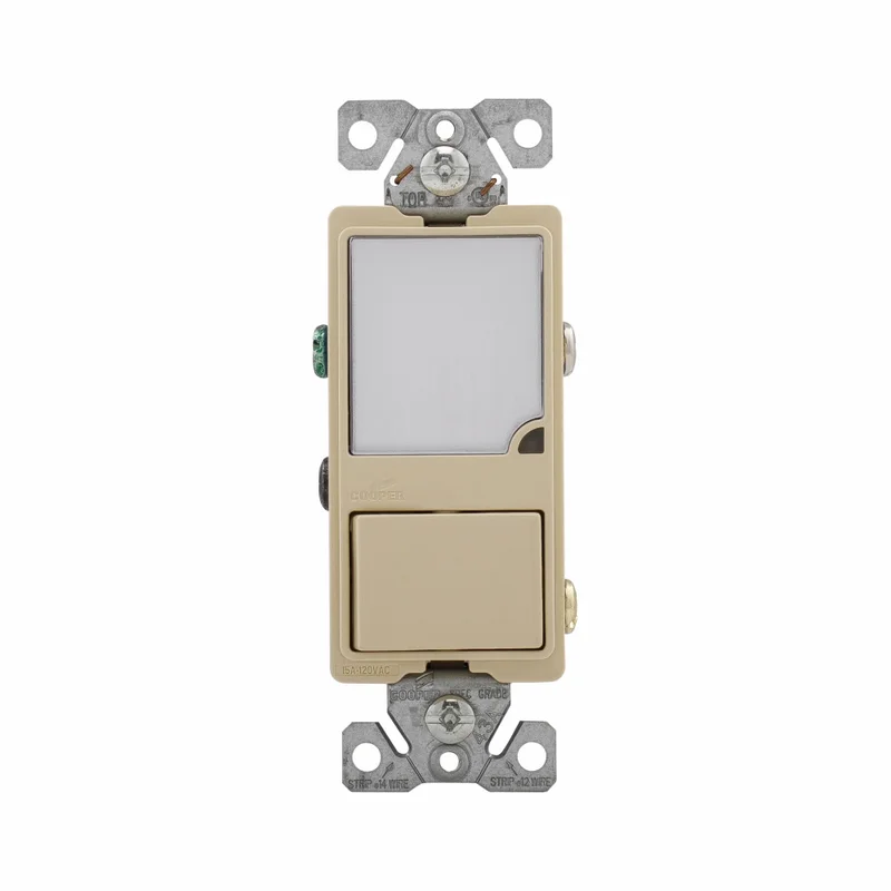 Eaton Cooper Wiring 7738V-BOX Switch/Nightlight Com Ivory