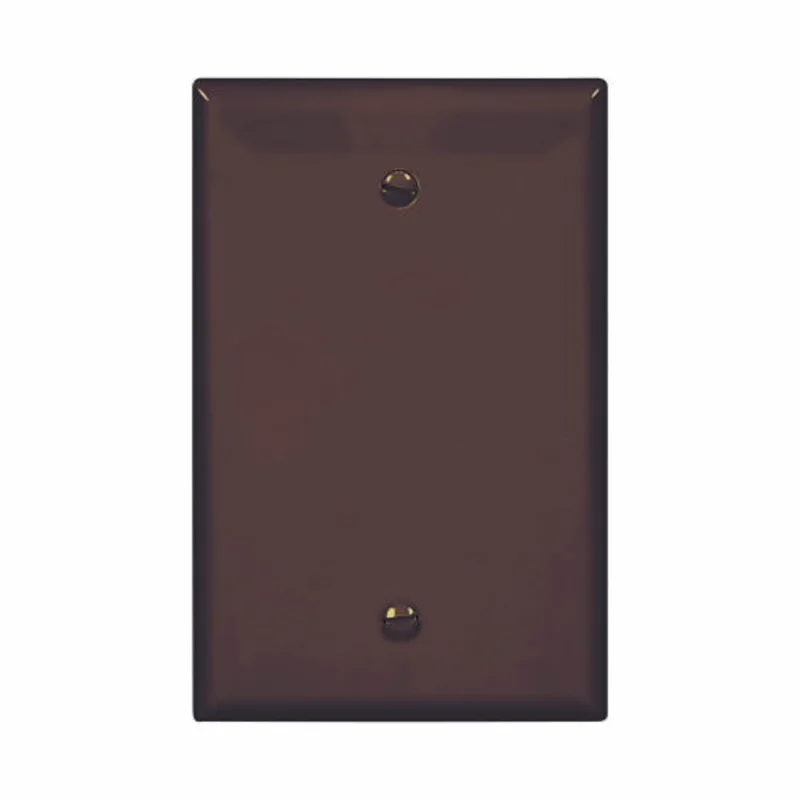 Eaton Cooper Wiring Blank Wallplate Brown Brown