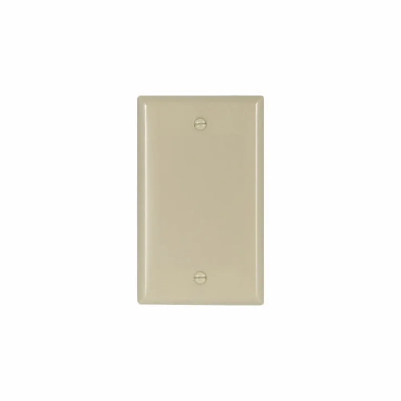 Eaton Cooper Wiring Blank Wallplate, Ivory 1 Gang Ivory