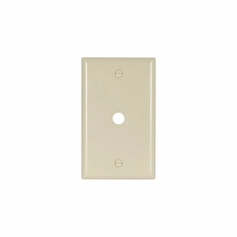 Eaton Cooper Wiring Cooper Telephone and Coaxial Wallplate, Ivory Ivory
