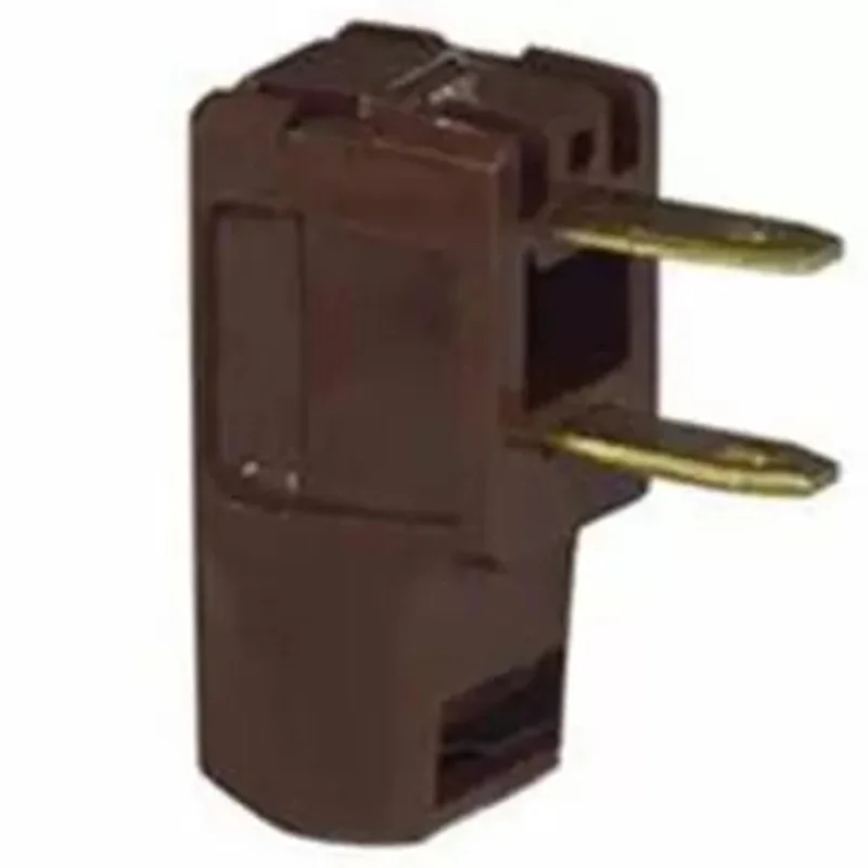 Eaton Cooper Wiring Nema Thermoplastic Super Plug, Brown Brown