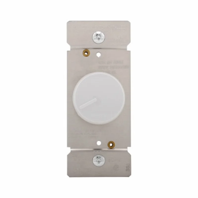 Eaton Cooper Wiring Rotary Dimmer 5A, 120V White White