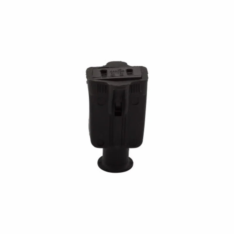 Eaton Cooper Wiring Straight Blade Connector 15A, 125V Black Black