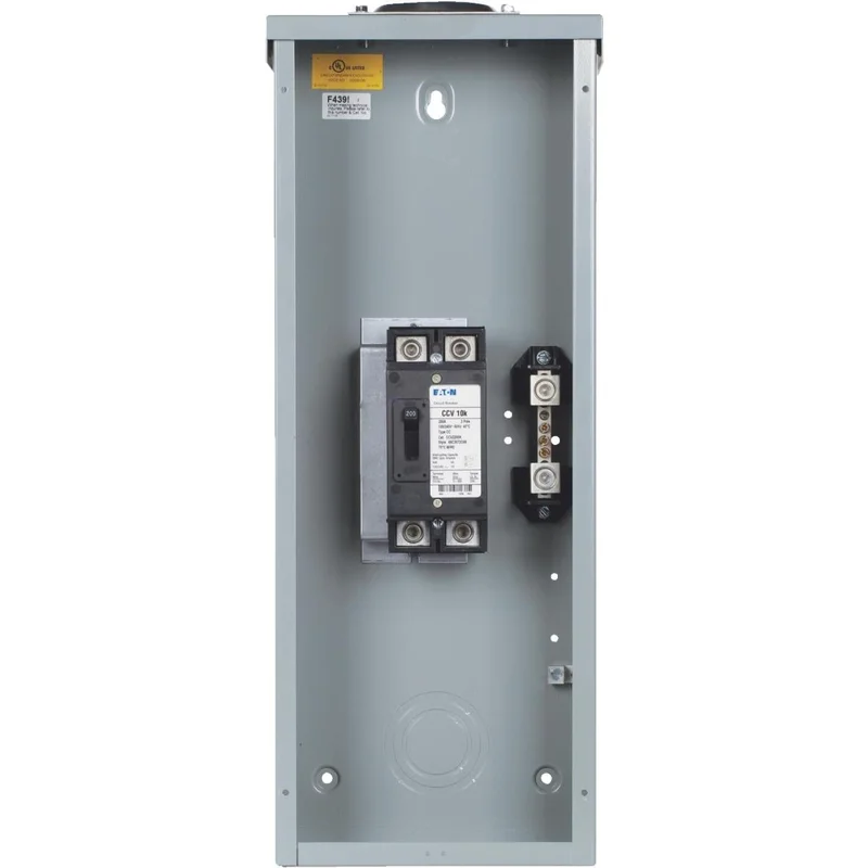 Eaton ECC 200A 2-Space Outdoor Raintight Enclosure