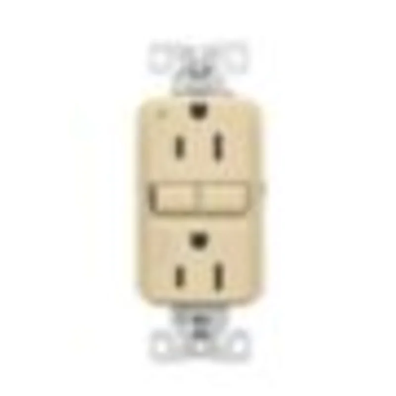 Eaton Slim GFCI Receptacle GF15V
