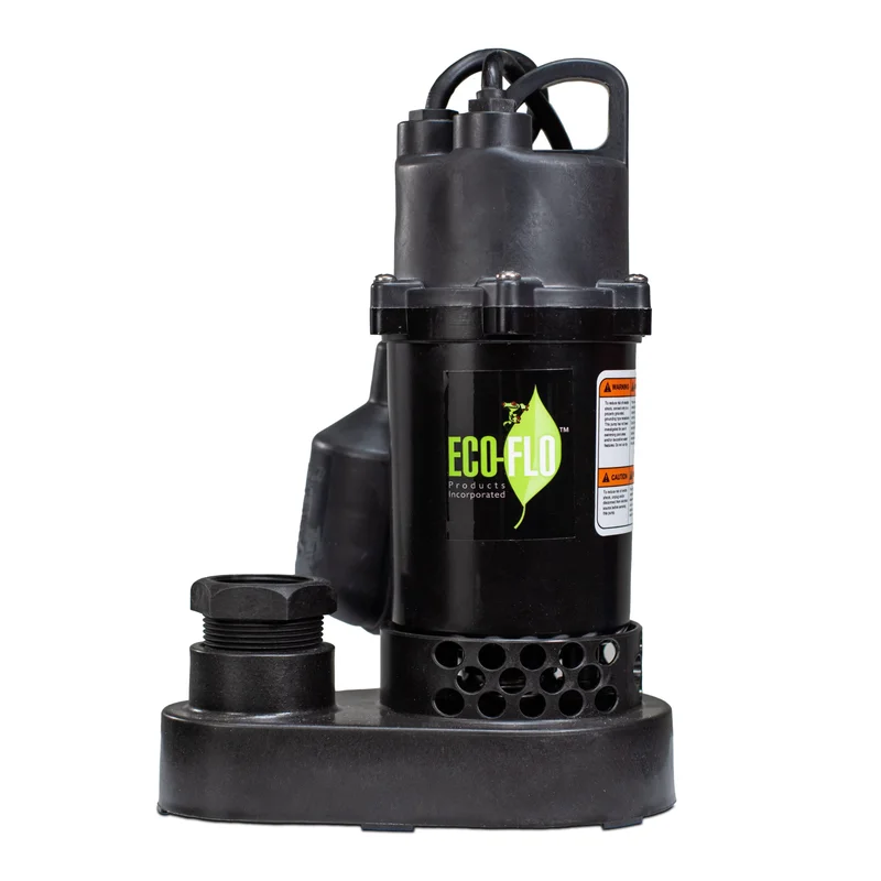 Eco-Flo HP Anodized Aluminum Sump Pump