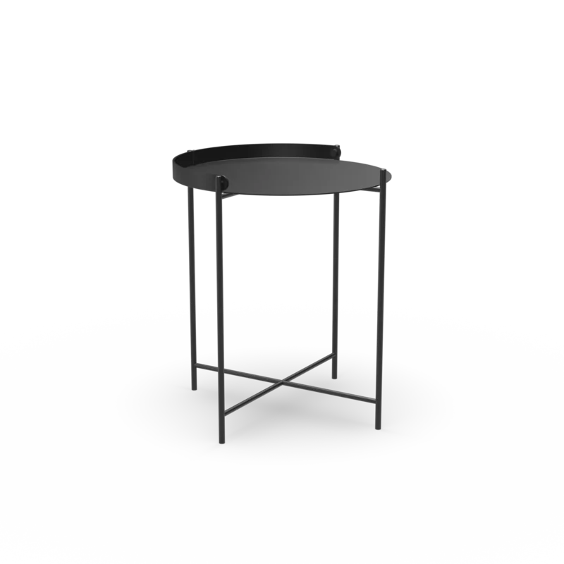 Edge Tray Table 20 Black
