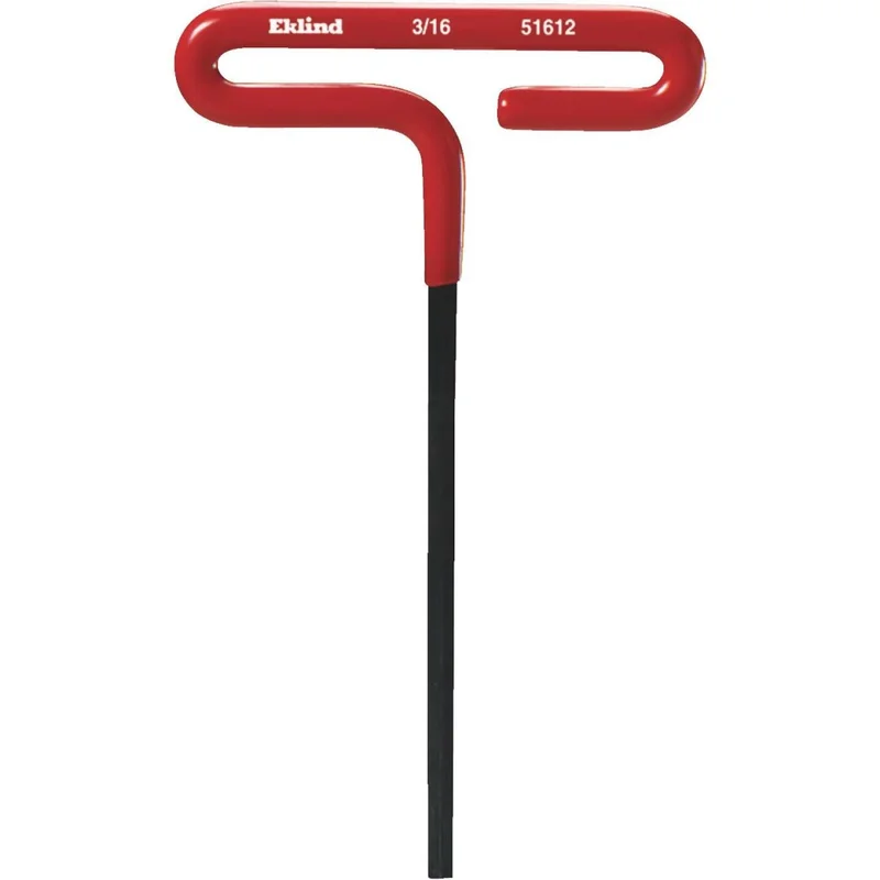 Eklind Standard 3/16 In. 6 In. Cushion-Grip Series T-Handle Hex Key