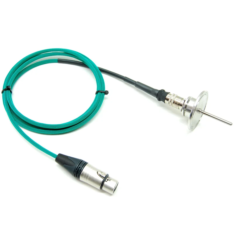 Electric Brewery temperature probe, 1.5" Tri-Clamp (Pre-Assembled) Blue