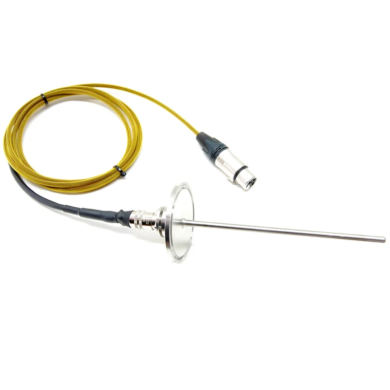 Electric Brewery temperature probe, 2" Tri-Clamp (Pre-Assembled) Blue