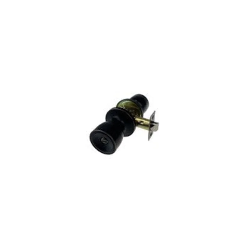 Elite Security Privacy Door Knob Bed & Bath Tulip Lockset Oil Rubbed Bronze