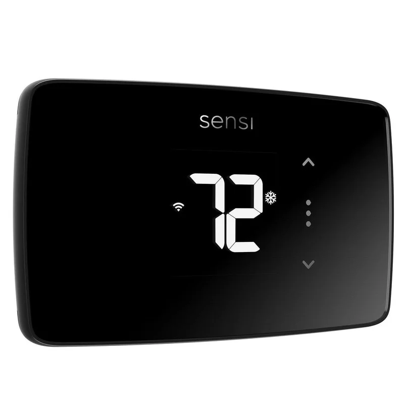 Emerson Sensi Lite Smart Thermostat, Black - ST25 Black