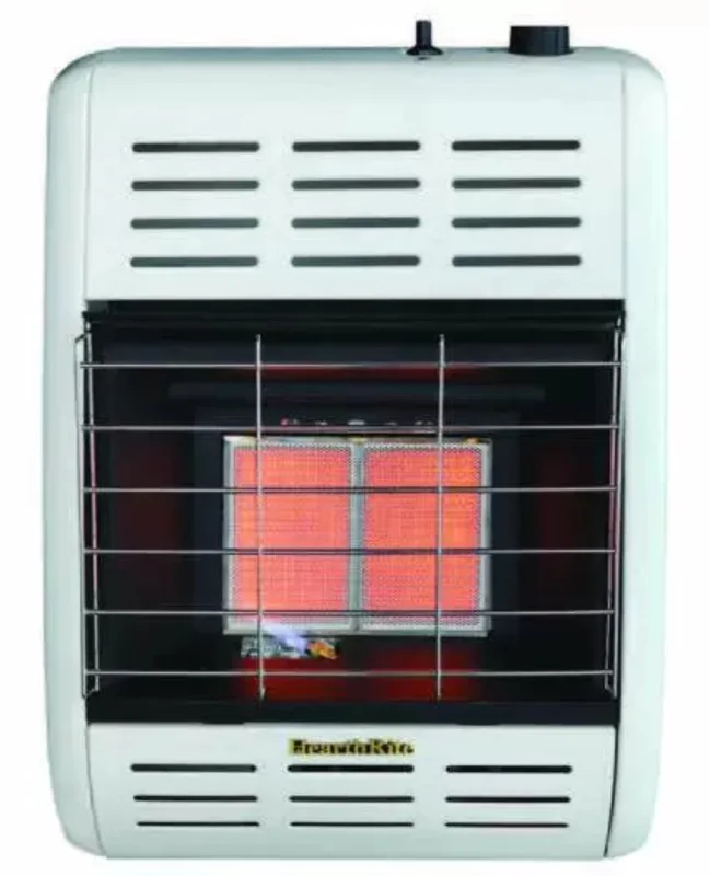 Empire 17100 BTU Radiant VF LPG Heater with Thermostat Control White