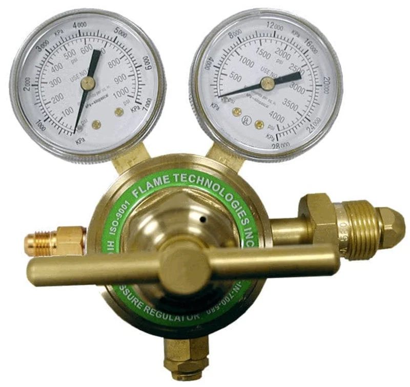 Flame Tech High Pressure Nitrogen Regulator HPPR-IN-700-580