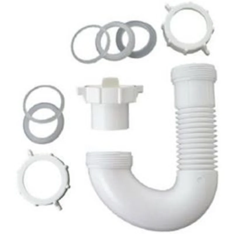 Flexible Drain J Bend With Hi-Line Adapter