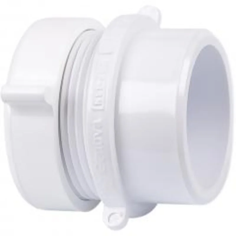 Genova Products PVC DWV Fittings Male Trap ADPT W/ Jamnut