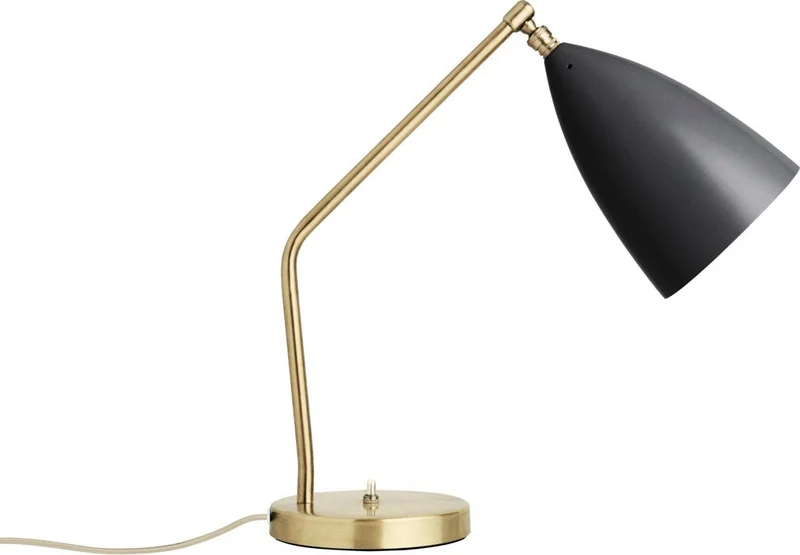 Grashoppa Table Lamp, Metal Shade
