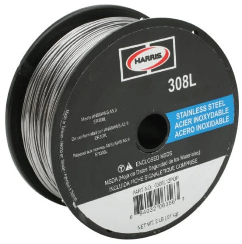 Harris 308L Stainless Steel MIG Welding Wire - 2# Spool