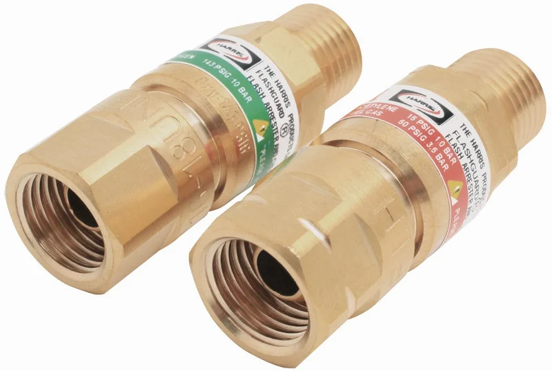 Harris 88-5BR Flashback Arrestor (set) - Regulator Mount 4301651