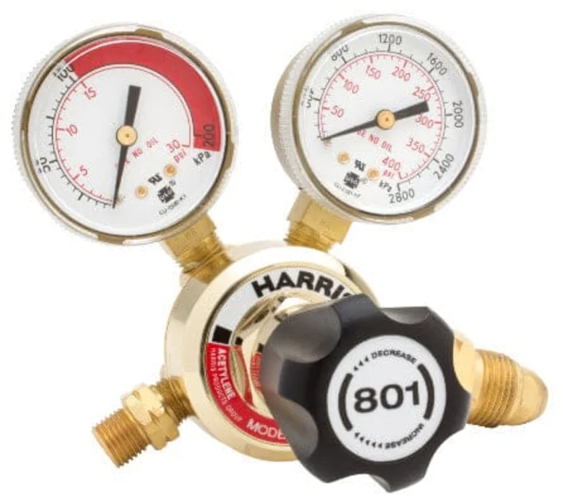 Harris Acetylene Regulator (CGA 510) 801-15-510
