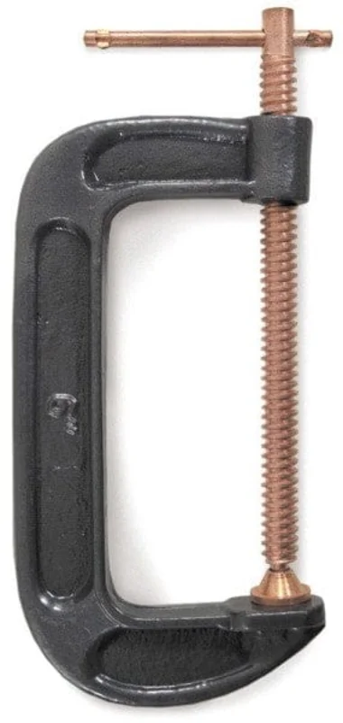 Hobart Copper Plated C-Clamp - 6 Inch 770060