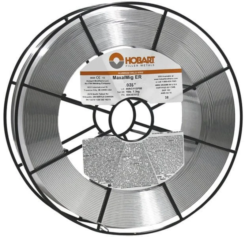 Hobart ER4943 Aluminum MIG Wire - 16# Wire Basket