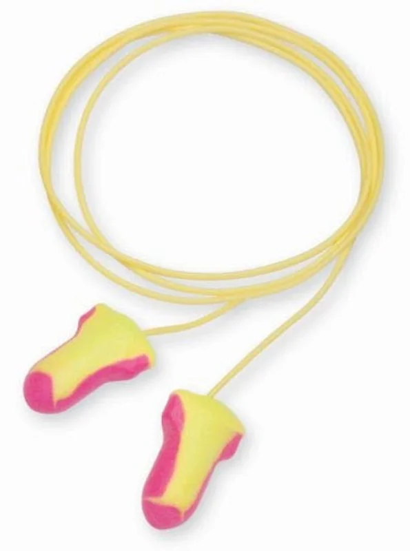 Howard Leight Laser Lite LL-30 Corded Disposable Earplugs - 100 Count
