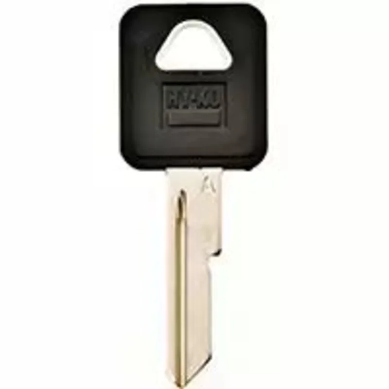 Hy-Ko Blank B48P Fits General Motors Car Key (Black)